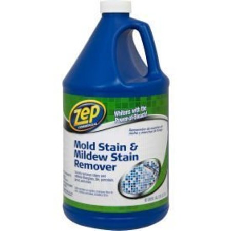 AMREP Zep® Commercial Mold Stain & Mildew Stain Remover - Gallon Bottle, 4 Bt/Case - ZUMILDEW128 ZUMILDEW128